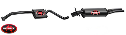REDBACK 2.5" CATBACK PERF. EXHAUST SYSTEM TO SUIT HOLDEN COMMODORE VT ECOTEC L36 3.8L V6 TO 07/2003