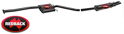 REDBACK 2.5" CATBACK PERF. EXHAUST SYSTEM FOR HOLDEN COMMODORE VU VY ECOTEC L36 L67 3.8L V6 UTE ONLY