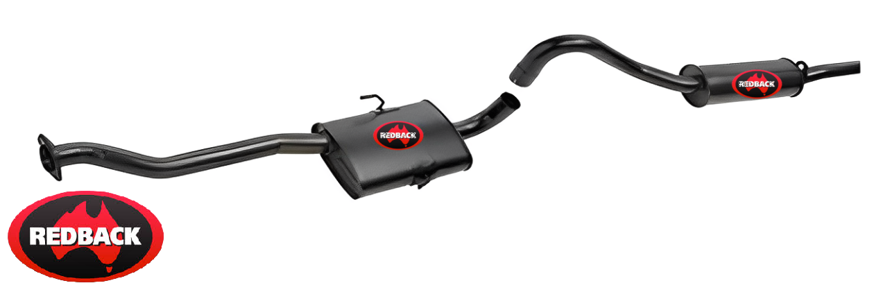 REDBACK 2.5" CATBACK PERF. EXHAUST SYSTEM TO SUIT HOLDEN CALAIS VS ECOTEC L36 L67 3.8L V6 SEDAN ONLY