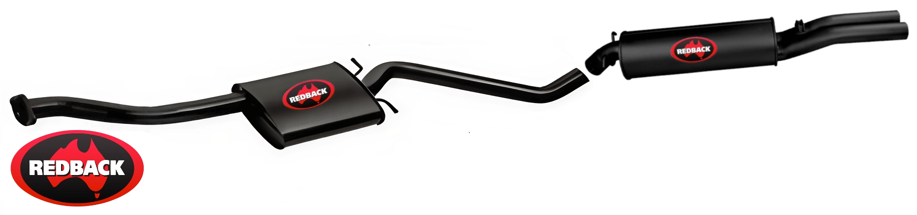 REDBACK 2.5" CATBACK PERFORMANCE EXHAUST SYSTEM TO SUIT HOLDEN BUICK L27 3.8L V6