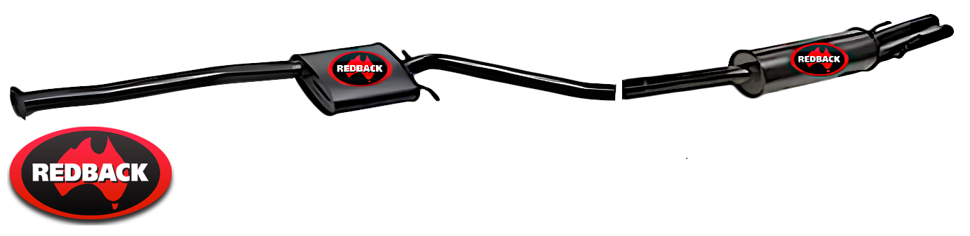 REDBACK 2.5" CATBACK PERFORMANCE EXHAUST SYSTEM TO SUIT HOLDEN STATESMAN WH WK ECOTEC L36 L67 3.8 V6