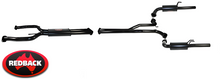 REDBACK 2.5" DUAL EXHAUST SYSTEM TO SUIT HOLDEN COMMODORE VE SIDI LLT 3.6L V6 UTE ONLY