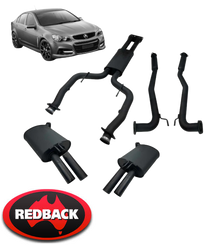 REDBACK 2.5" DUAL EXHAUST SYSTEM TO SUIT HOLDEN COMMODORE VE VF L76 L77 L98 6.0L V8 EXCEPT UTE