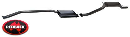 REDBACK 2.5" CATBACK PERFORMANCE EXHAUST SYSTEM TO SUIT FORD FALCON AU YTR 4.0L I6 UTE & CAB CHASSIS