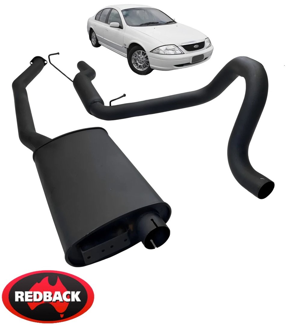REDBACK 2.5" CATBACK SPORTS EXHAUST SYSTEM TO SUIT FORD FAIRMONT EF YTR 4.0L I6 SEDAN ONLY