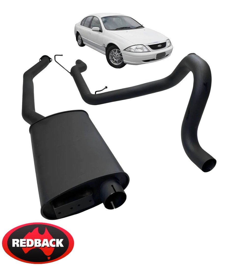 REDBACK 2.5" CATBACK SPORTS EXHAUST SYSTEM TO SUIT FORD ATG ATR MPFI SOHC VCT 4.0L I6 SEDAN ONLY