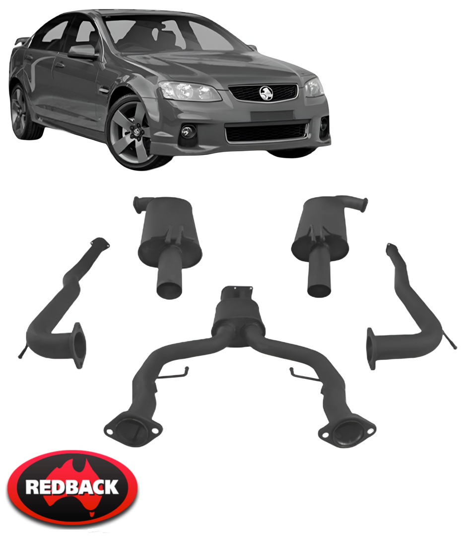 REDBACK 3" DUAL EXHAUST SYSTEM TO SUIT HOLDEN COMMODORE VE L76 L77 L98 6.0L V8 EXCEPT UTE
