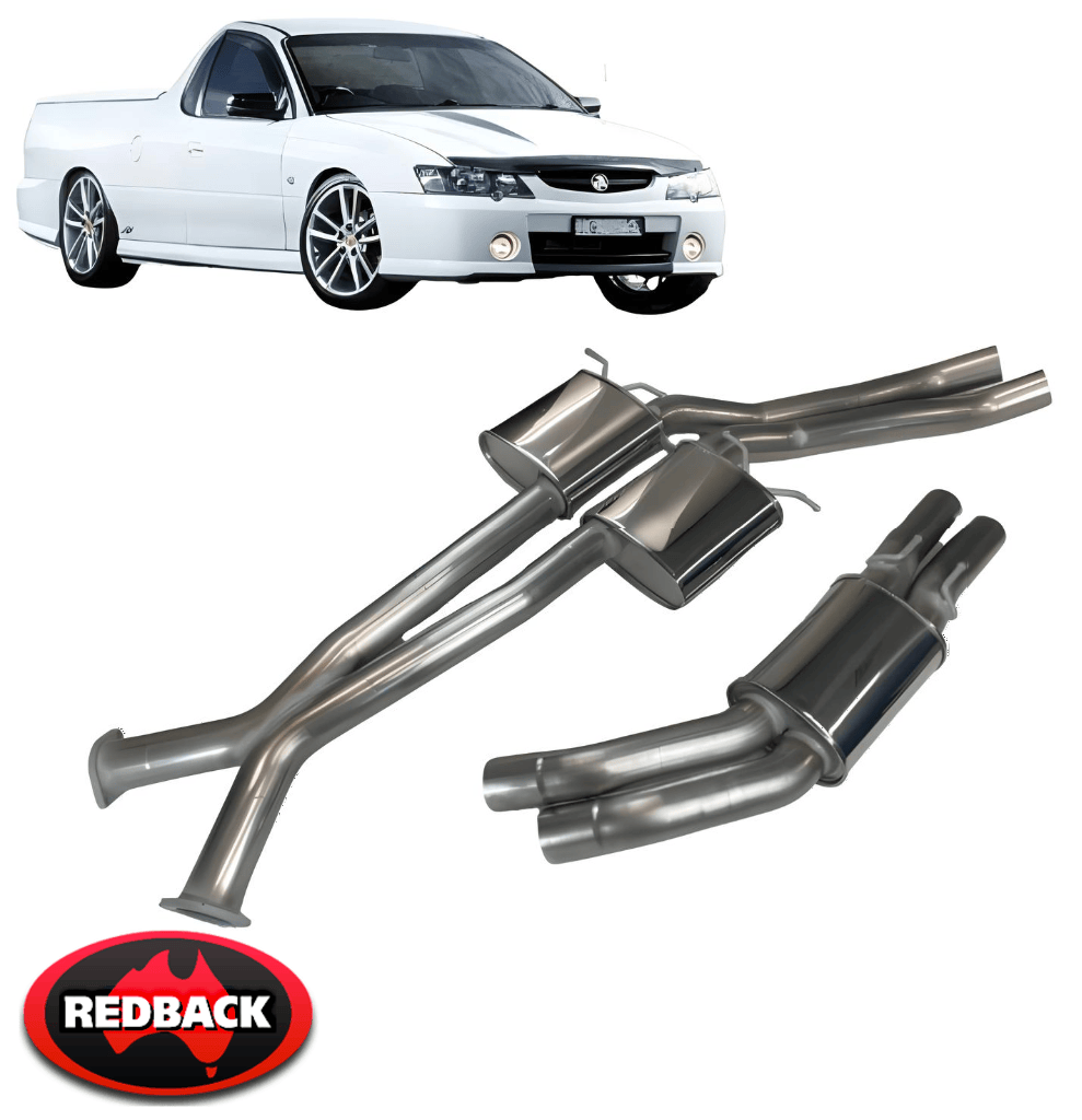 REDBACK DUAL 3" CATBACK EXHAUST SYSTEM FOR HOLDEN COMMODORE VT VX VU VY LS1 5.7L V8 EXCEPT SEDAN