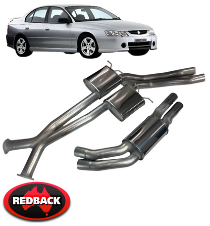 REDBACK DUAL 3" CATBACK EXHAUST SYSTEM TO SUIT HSV GTS V2 LS1 5.7L V8
