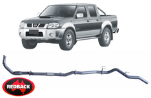 EXTREME DUTY EXHAUST SYSTEM W/ MUFFLER DELETE TO SUIT NISSAN NAVARA D22 YD25DDTI 2.5 I4 01/07 ON CAB