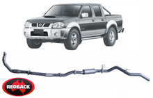 EXTREME DUTY EXHAUST SYSTEM W/ RESONATOR TO SUIT NISSAN NAVARA D22 YD25DDT 2.5 I4 01/07 ON UTE & CAB