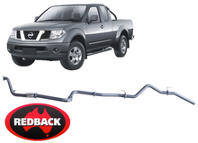 REDBACK EXTREME DUTY EXHAUST SYSTEM W/ MUFFLER DELETE FOR NISSAN NAVARA D40 YD25DDTI 2.5 I4 01/07 ON