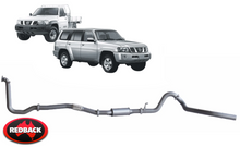 EXTREME DUTY EXHAUST SYSTEM WITH RESONATOR FOR NISSAN PATROL GR GU Y61 ZD30DDTI 3.0L I4 WAGON ONLY