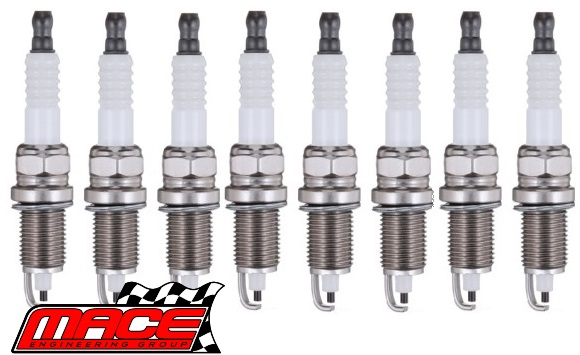 SET OF 8 MACE COPPER CORE SPARK PLUGS TO SUIT BMW 7 SERIES 730IL M60B30 3.0L V8
