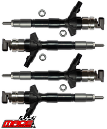 SET OF 4 MACE FUEL INJECTORS TO SUIT TOYOTA HILUX KUN26R KUN16R 1KD-FTV TURBO DIESEL 3.0L I4