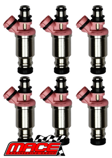 SET OF 6 MACE FUEL INJECTORS TO SUIT TOYOTA LANDCRUISER FZJ75R FZJ80R 1FZ-FE 4.5L I6