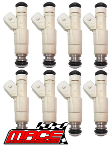 SET OF 8 MACE FUEL INJECTORS TO SUIT HOLDEN CREWMAN VY VZ LS1 5.7L V8