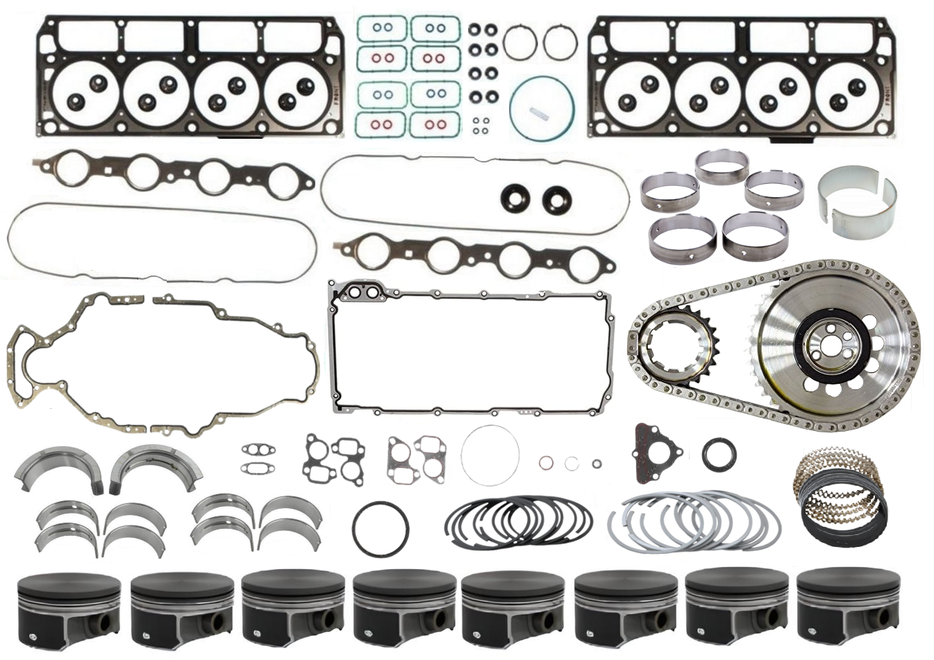 STAGE 3 ENGINE REBUILD KIT TO SUIT HOLDEN CREWMAN VZ L76 L98 6.0L V8