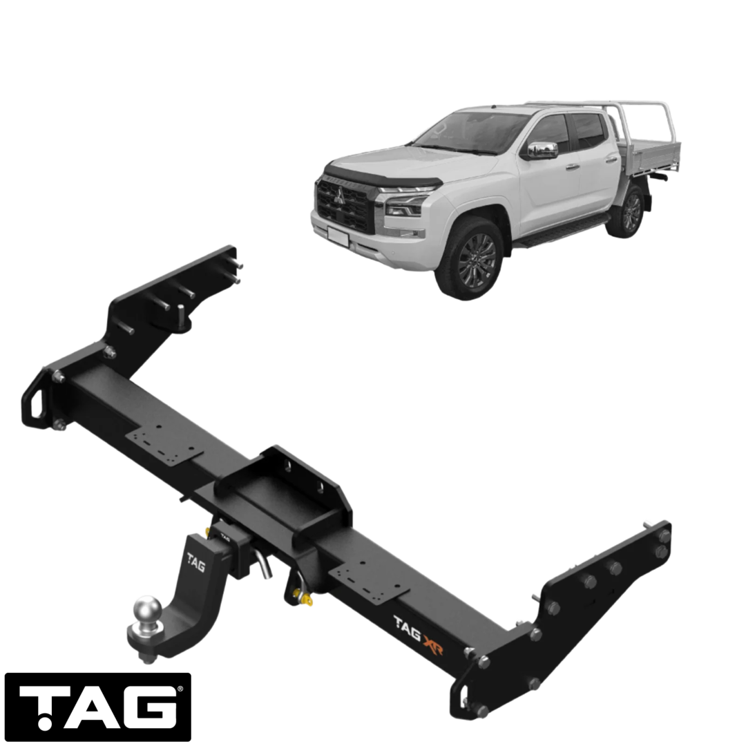 TAG EXTREME RECOVERY (XR) 3-PIECE DESIGN TOW BAR TO SUIT MITSUBISHI TRITON MV 4N16 2.4 I4 12/2023 ON