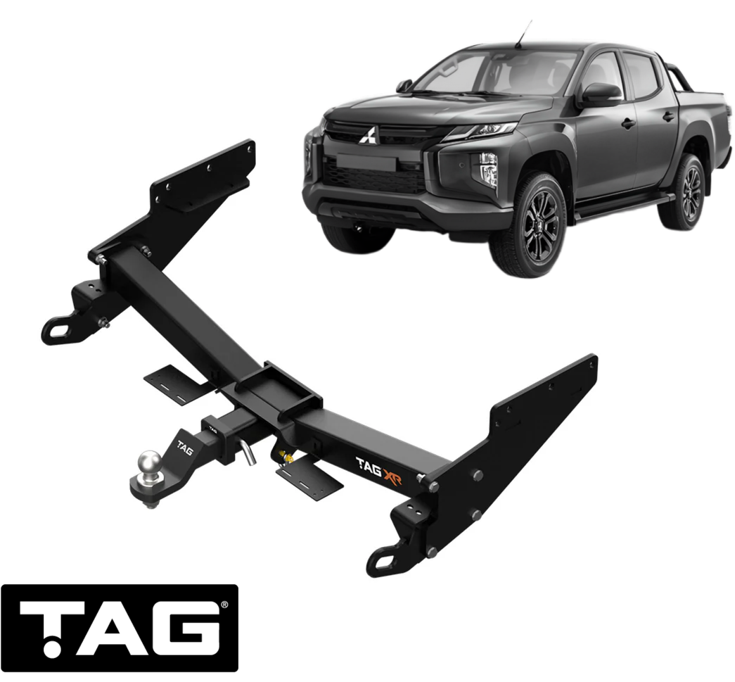 TAG EXTREME RECOVERY (XR) TOW BAR TO SUIT MITSUBISHI TRITON MQ MR 4N15 TURBO DIESEL 2.4 I4 5/2015 ON