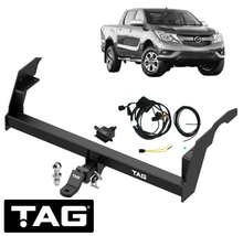 EXTREME RECOVERY TOW BAR & BRINK WIRING KIT FOR MAZDA BT-50 B32 P4AT 2.2L I4 4WD & RWD CAB CHASSIS