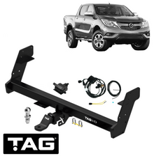 EXTREME RECOVERY TOW BAR & BRINK WIRING KIT FOR MAZDA BT-50 B22 P4AT 2.2L I4 4WD & RWD CAB CHASSIS