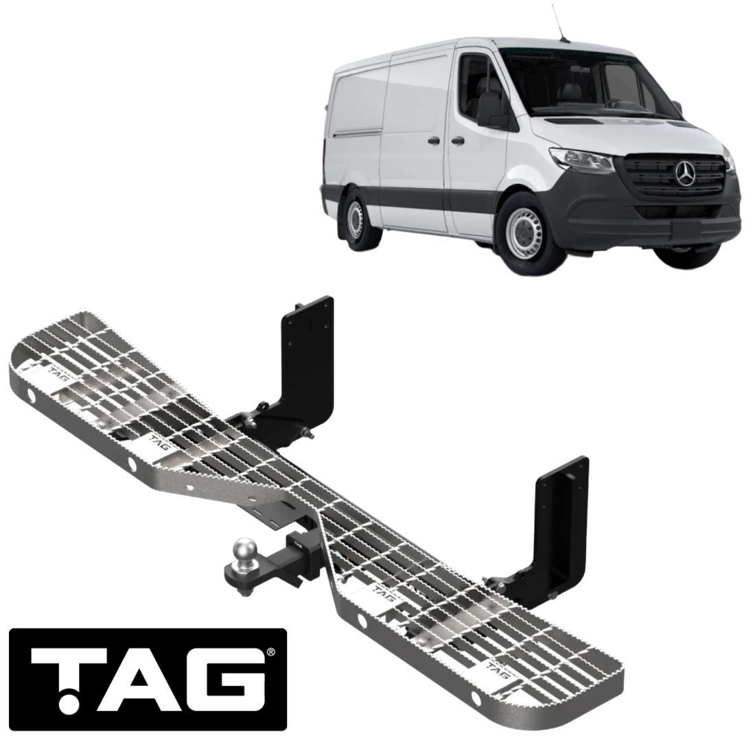TAG HEAVY DUTY TOW BAR AND WIRING KIT FOR MERCEDES BENZ SPRINTER 5-T 519CDI OM654.920 2.0L I4 MWB