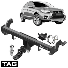 TAG HEAVY DUTY TOW BAR & WIRING KIT TO SUIT MITSUBISHI ASX XA XB XC XD 4N13 4N14 1.8L 2.3L I4
