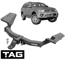 TAG HEAVY DUTY TOW BAR TO SUIT MITSUBISHI CHALLENGER PB PC 4D56-HP TURBO DIESEL 2.5L I4