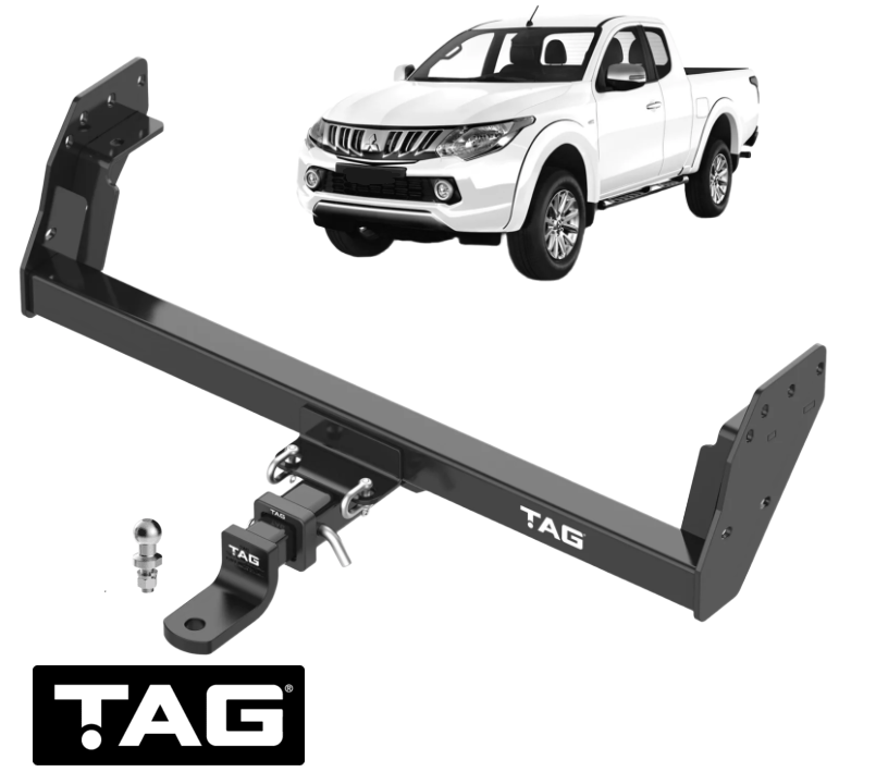 TAG HEAVY DUTY TOW BAR TO SUIT MITSUBISHI TRITON ML 4M41T TURBO DIESEL 3.2L I4