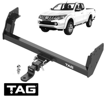 TAG HEAVY DUTY TOW BAR TO SUIT MITSUBISHI TRITON ML 4M41T TURBO DIESEL 3.2L I4