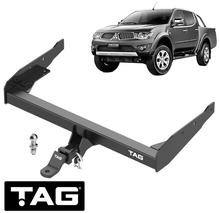 TAG HEAVY DUTY TOW BAR TO SUIT MITSUBISHI TRITON ML 6G74 3.5L V6 UTE ONLY