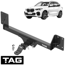 TAG HEAVY DUTY TOW BAR TO SUIT BMW X SERIES X5 N52B30 M57TU2D30 M57TUD30 TURBO DIESEL 3.0L I6