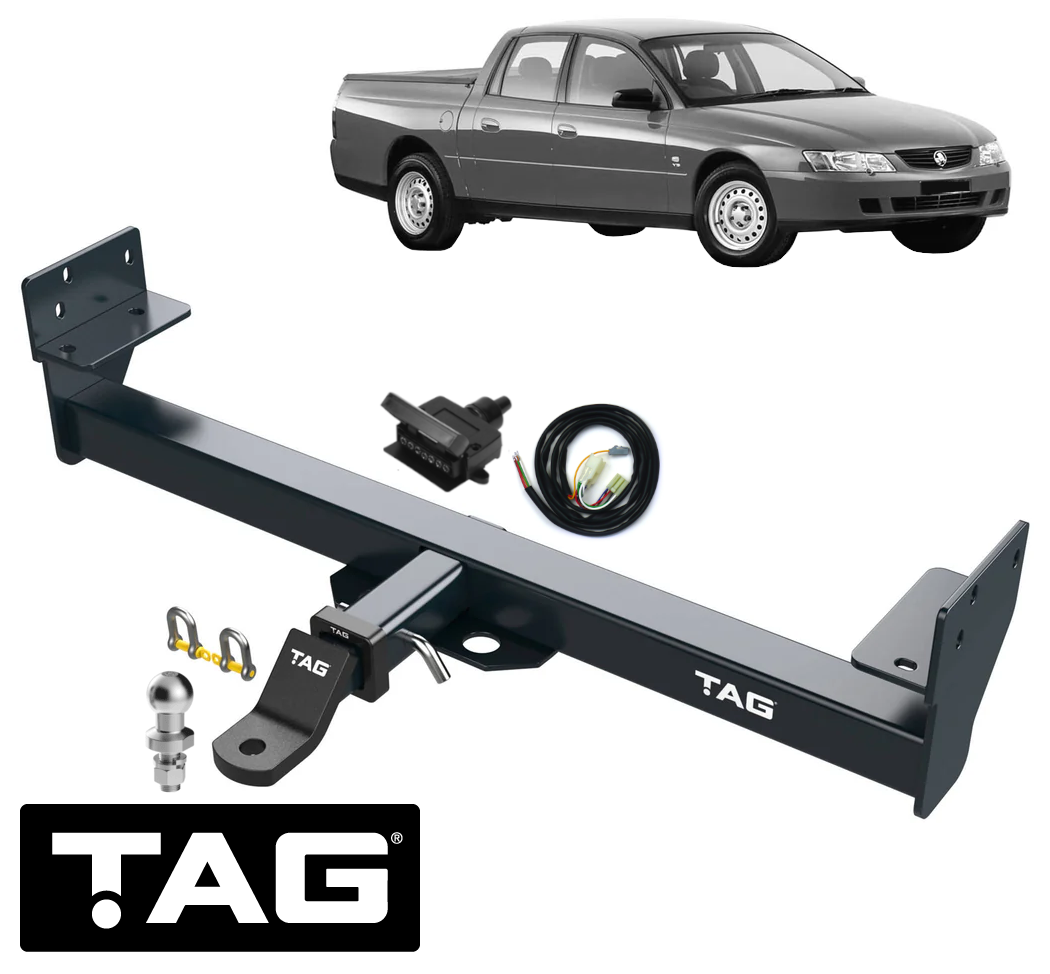 TAG HEAVY DUTY TOW BAR & WIRING KIT FOR HOLDEN CREWMAN VY VZ ALLOYTEC ECOTEC LE0 L36 3.6 3.8L V6 UTE