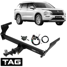 TAG HEAVY DUTY TOW BAR & WIRING KIT TO SUIT MITSUBISHI OUTLANDER ZM 4B12 PR25DD 2.4L 2.5 I4 06/21 ON