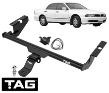 TAG STANDARD DUTY TOW BAR & WIRING KIT TO SUIT MITSUBISHI MAGNA TL 6G74 3.5L V6 SEDAN ONLY