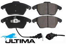 ULTIMA FRONT BRAKE PAD SET TO SUIT AUDI A3 8P 8V AXX BWA BYT BZB CAWB CMBA CUKB 1.4L 1.8L 2.0L I4
