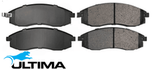 ULTIMA FRONT BRAKE PAD SET TO SUIT MITSUBISHI 6G72 3.0L V6 FROM 06/2000