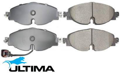 ULTIMA FRONT BRAKE PAD SET TO SUIT AUDI A3 8V CHZD TURBO 1.0L I3
