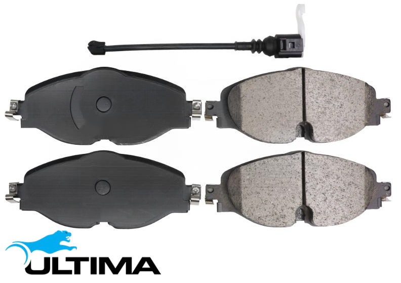 ULTIMA FRONT BRAKE PAD SET TO SUIT AUDI A3 8V CHZD TURBO 1.0L I3