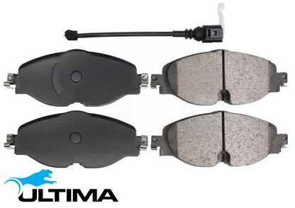 ULTIMA FRONT BRAKE PAD SET TO SUIT AUDI A3 8V CHZD TURBO 1.0L I3