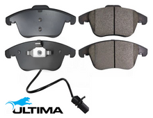 ULTIMA FRONT BRAKE PAD SET TO SUIT AUDI CCWA CDUC CMUA TURBO DIESEL SUPERCHARGED 3.0L V6