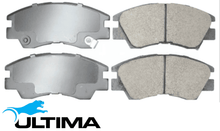 ULTIMA FRONT CERAMIC BRAKE PAD SET TO SUIT MITSUBISHI STARWAGON SJ 4G63 2.0L I4