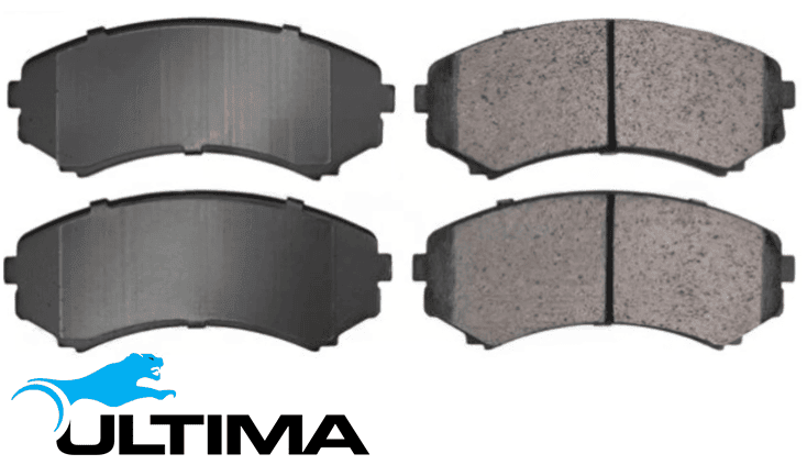 FRONT BRAKE PADS FOR MITSUBISHI PAJERO V63W V65W V73W V83W V93W NS NP 6G72 6G74 6G75 3.0L 3.5 3.8 V6