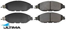 ULTIMA FRONT BRAKE PAD SET TO SUIT NISSAN PATHFINDER R52 VQ35DE VQ35DD 3.5L V6
