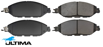 ULTIMA FRONT BRAKE PAD SET TO SUIT NISSAN PATHFINDER R52 VQ35DE VQ35DD 3.5L V6