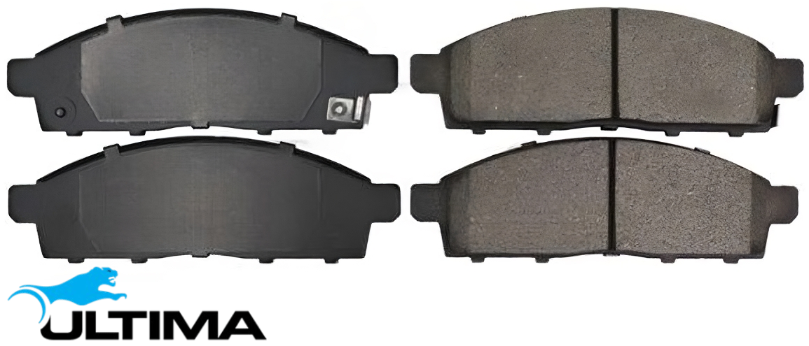 ULTIMA FRONT BRAKE PAD SET TO SUIT MITSUBISHI TRITON KB9T ML 6G74 3.5L V6