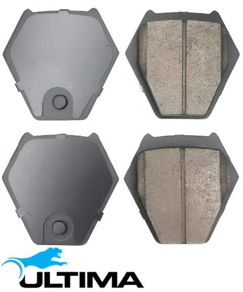 ULTIMA FRONT CERAMIC BRAKE PAD SET TO SUIT AUDI A4 B5 APT APU AJL TURBO 1.8L I4