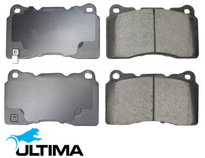 ULTIMA FRONT CERAMIC BRAKE PAD SET TO SUIT SUBARU FA20C EJ207 EJ255 EJ257 TURBO 2.0L 2.5L F4