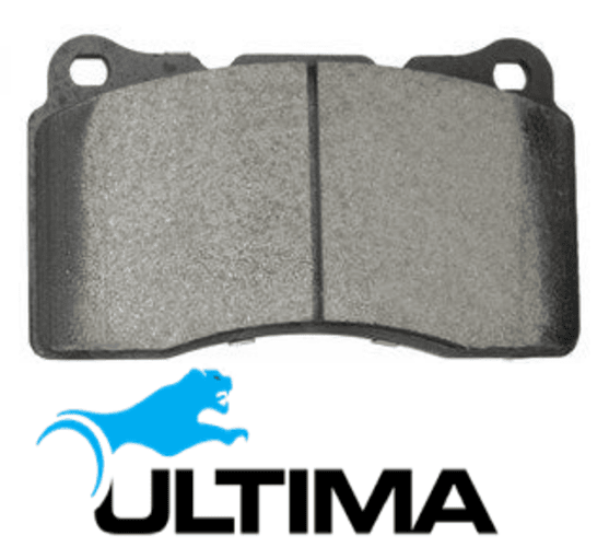 ULTIMA FRONT CERAMIC BRAKE PADS TO SUIT SUBARU IMPREZA GD GG G3 EJ207 EJ255 EJ257 TURBO 2.0L 2.5L F4